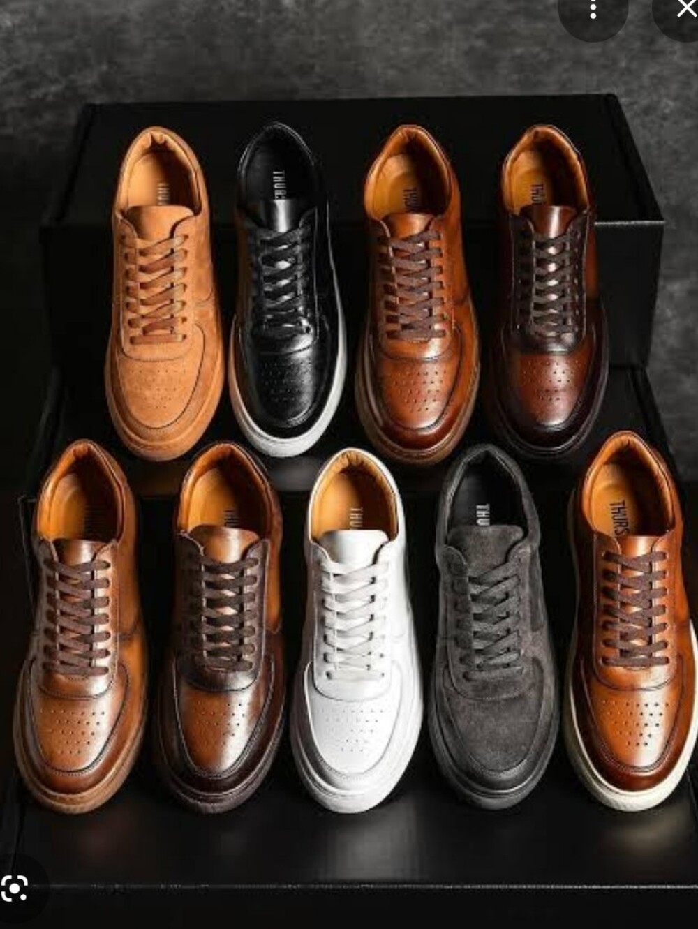 Thursday Boot Company Men's Sneakers in White, Brown, Black, Gray